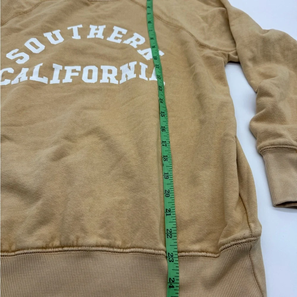 Billabong Tan Crewneck Sweater Southern California, Size Small - Picture 4 of 6